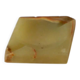 Onyx catchall, square shape, green and brown, 1970.