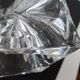 Daum france, rare cendrier cube "roc22", vers 1975, tbe