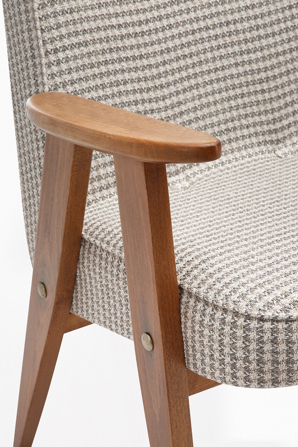 Pair of 366 armchairs