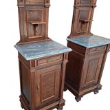 Coppia di Comodini a "Tempietto" Fine '800