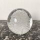 Boule de sulfure, presse papier verre de Murano