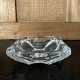 Vintage ashtray in solid crystal