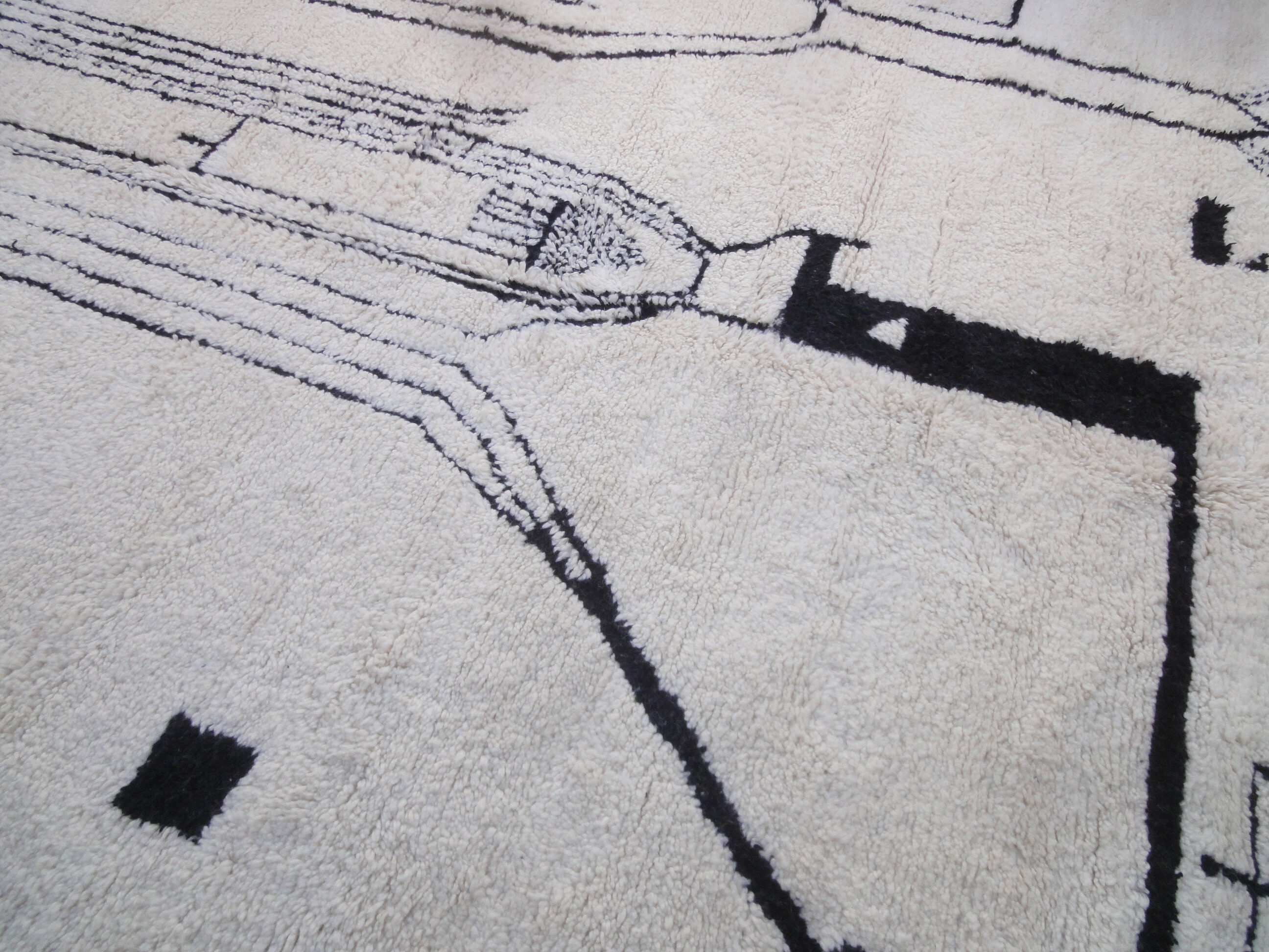 Carpet beni ourain 400 x 316 cm