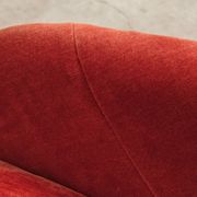 Fauteuil Shell restauré velours par Miroslav Navratil pour Vertex