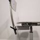 1980s Vintage Industrial Swivel Chair with Adjustable Backrest and Cas