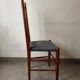 Set of 8 Scandinavian ladderback chairs, 1960s.