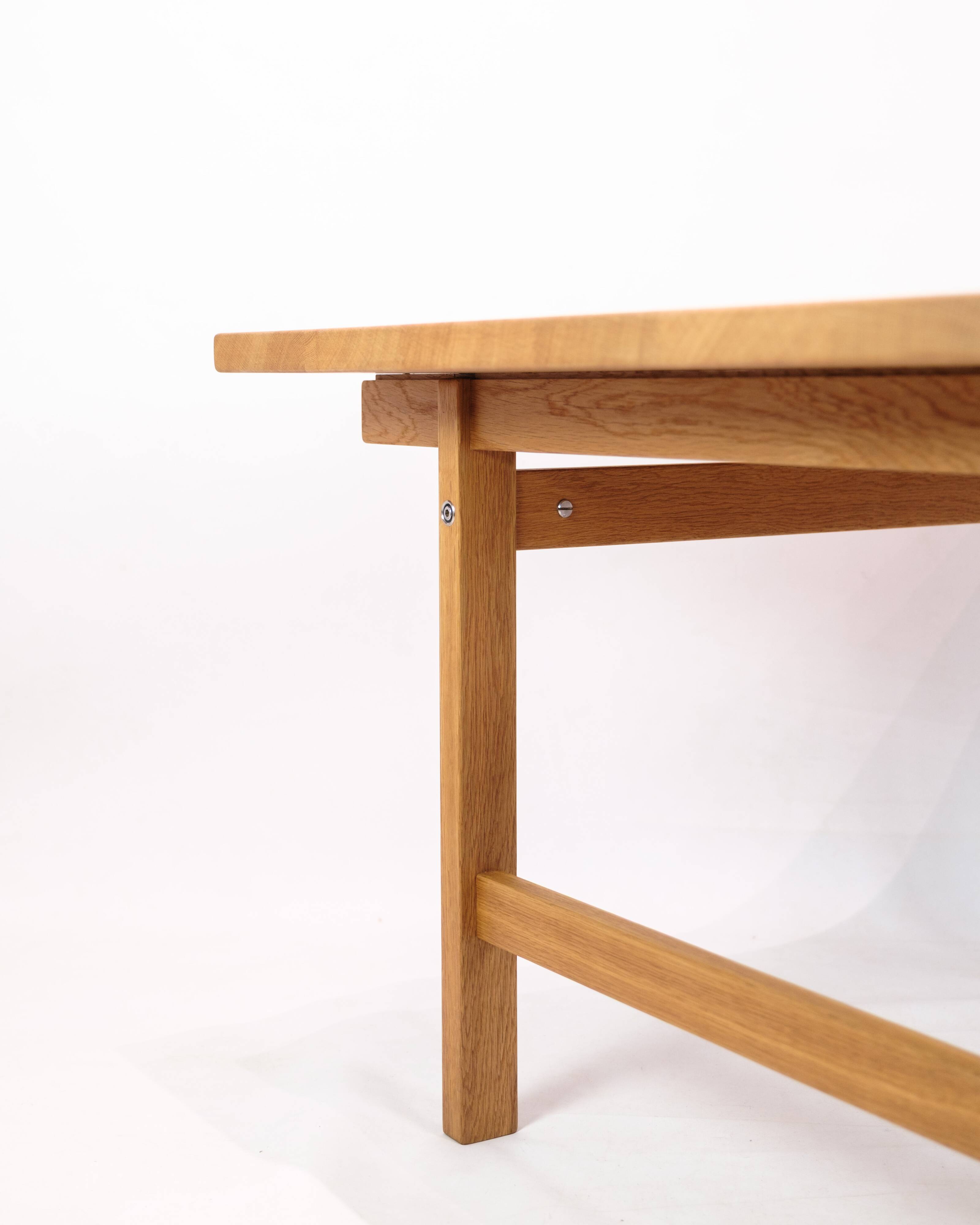 Sofa Table Made In Oak By Hans J. Wegner For PP Furniture From 1990s