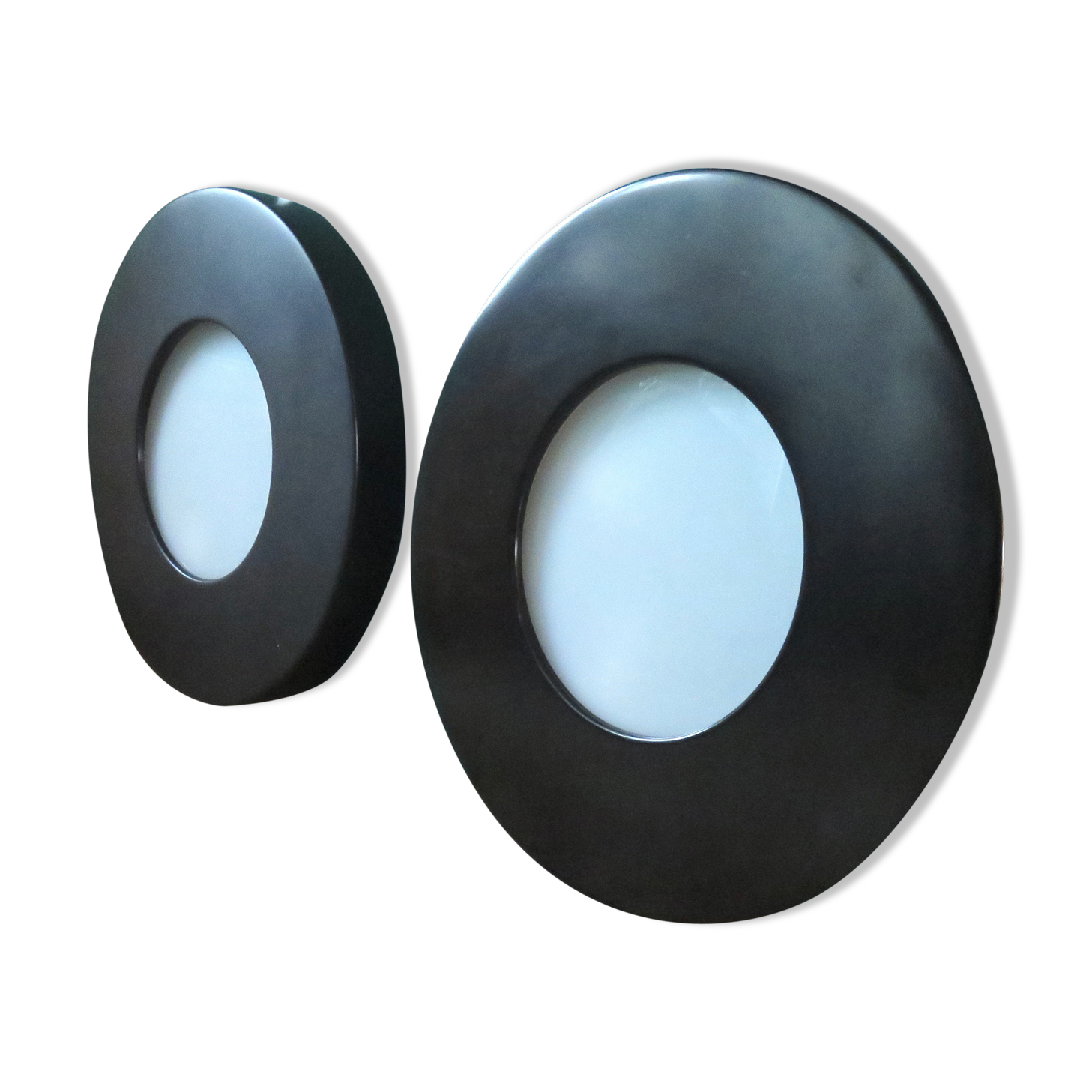 Pair of "Lyfa" porthole wall lights Sweden 1980