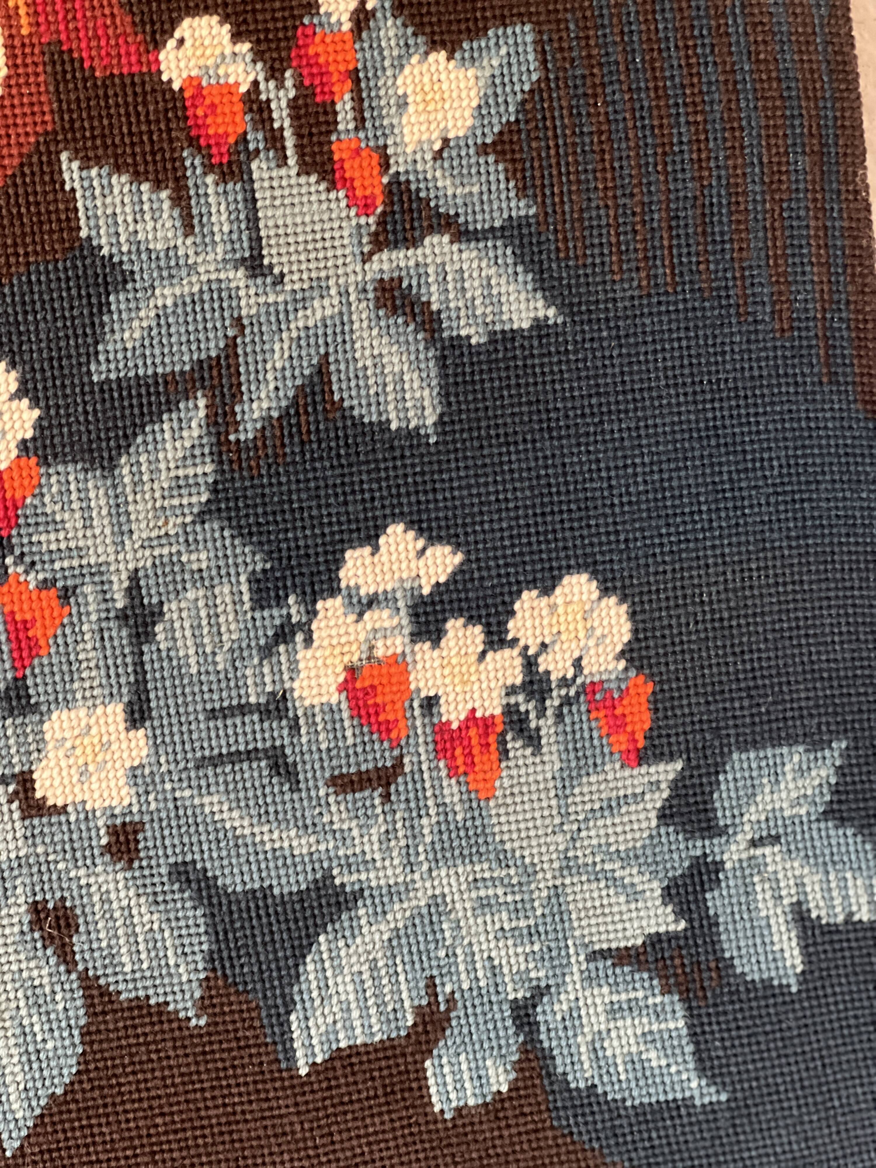 Tapestry on frame by Hervé Lelong