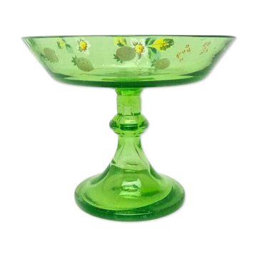 N6I Uranowa platter in the Art Nouveau style Bohemia