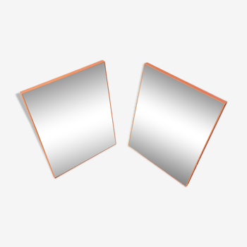 Pair of designer mirrors