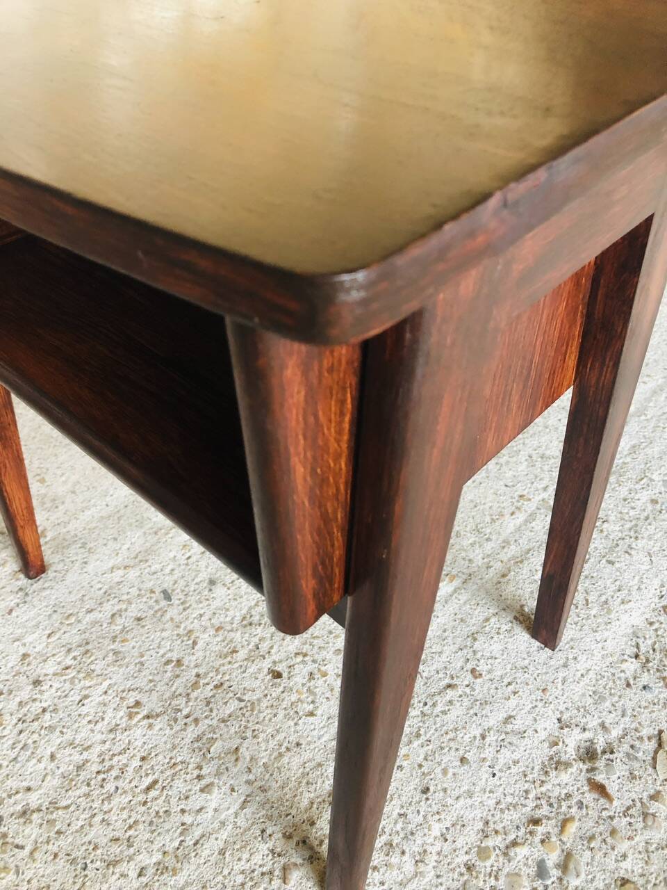 Vintage bedside table, Scandinavian style, Circa 60