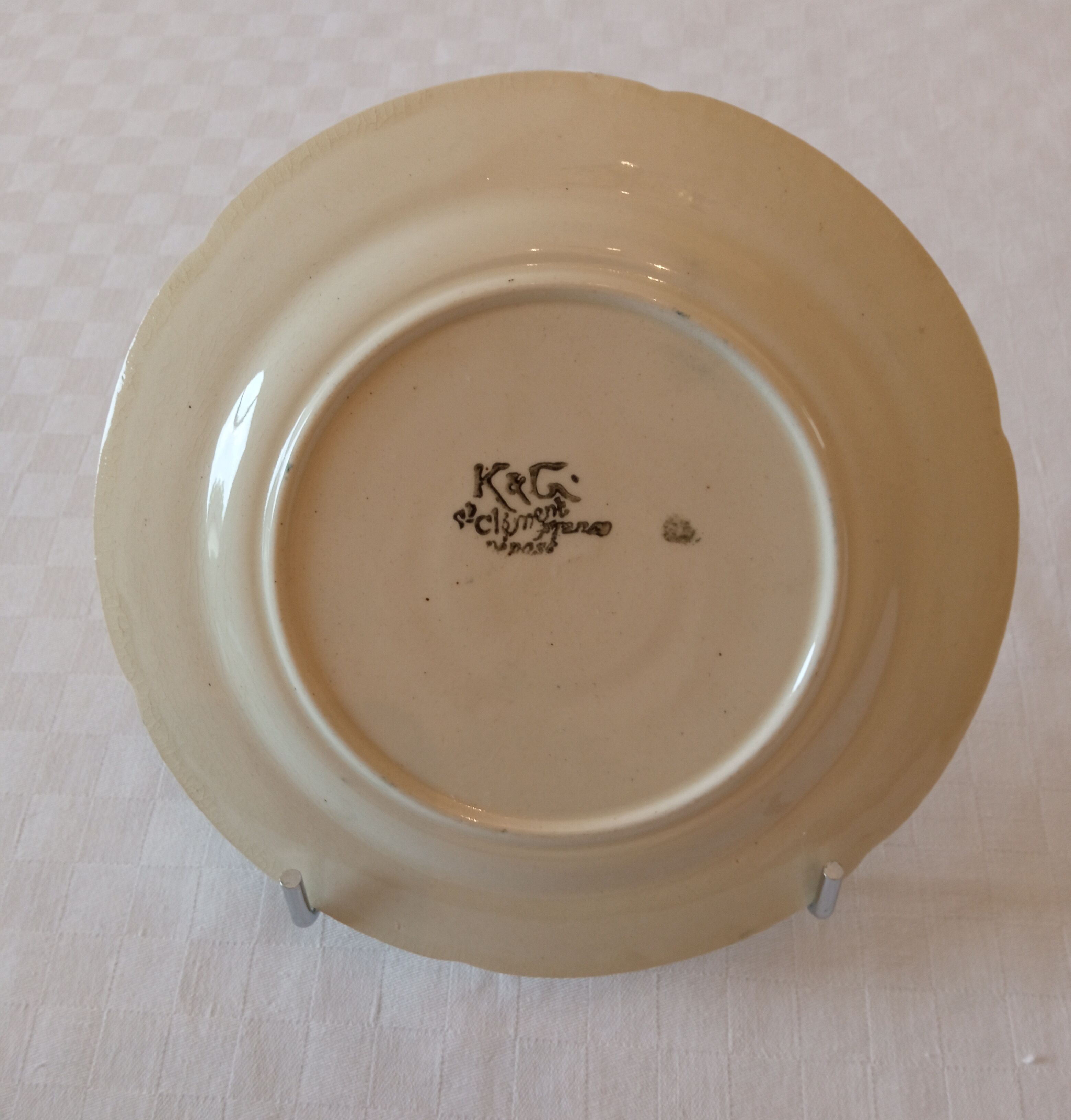 Set of three slurry plates