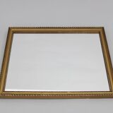 Miroir en bois doré, années 1950