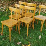 Set of 6 Baumann bistro chairs