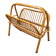 Wicker magazine rack
