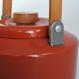 Enameled teapot