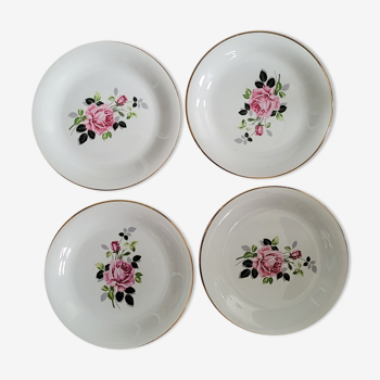 Set 4 assiettes Marylise