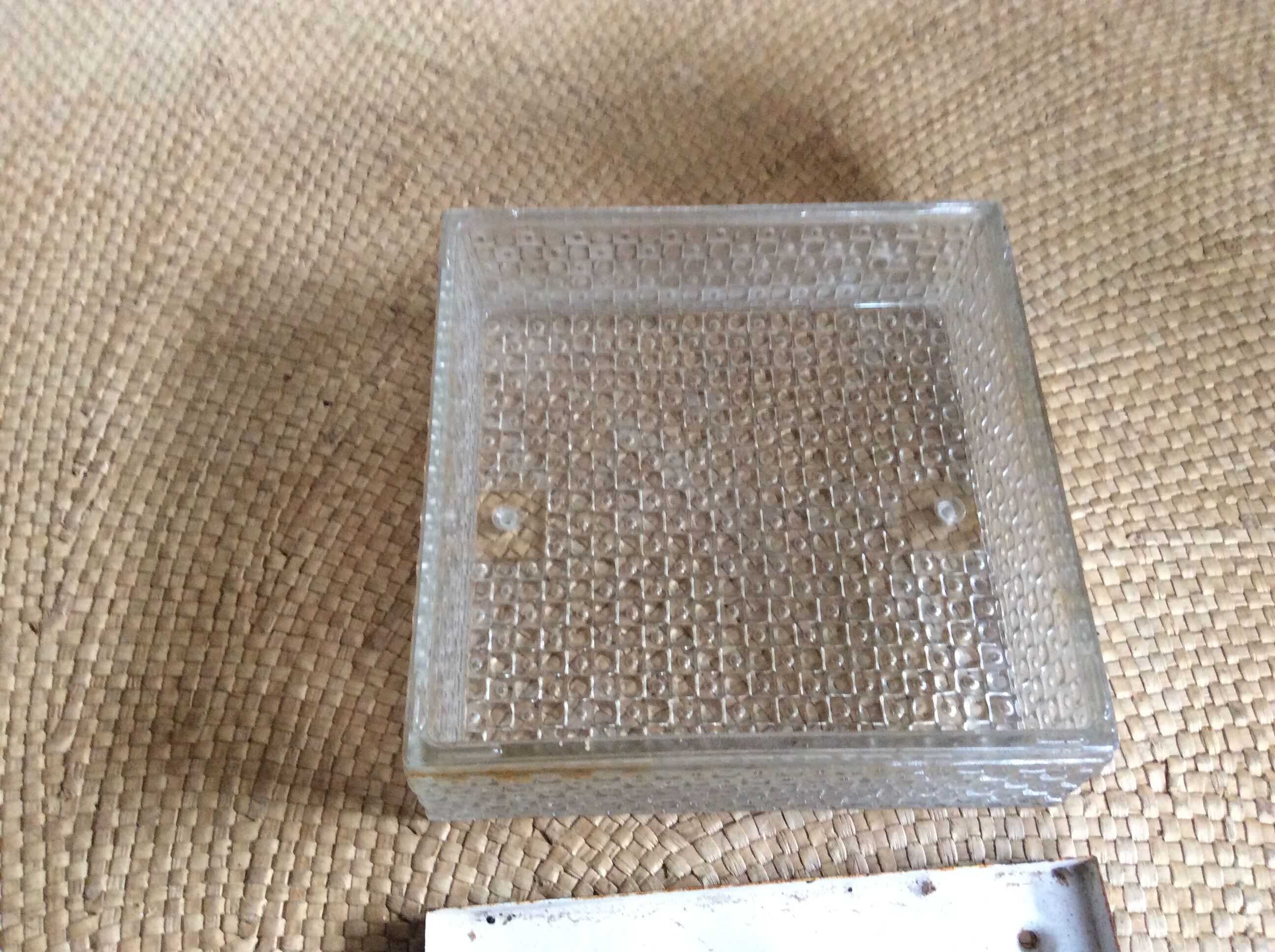 Vintage square applique