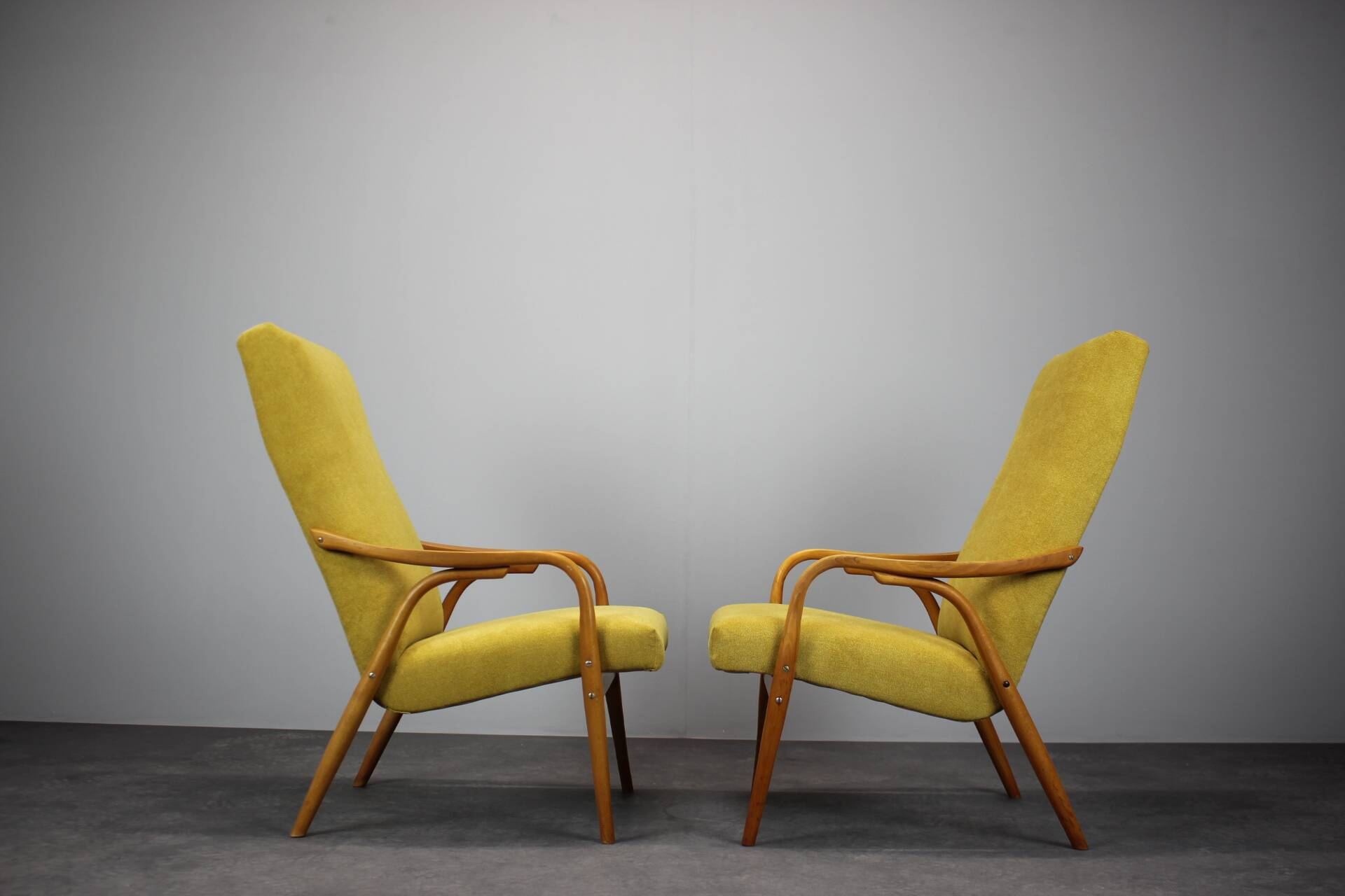 Set of 2 Antonin Šuman Armchairs, 1960s