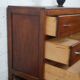 commode années 50 vintage trois tiroirs pieds compas