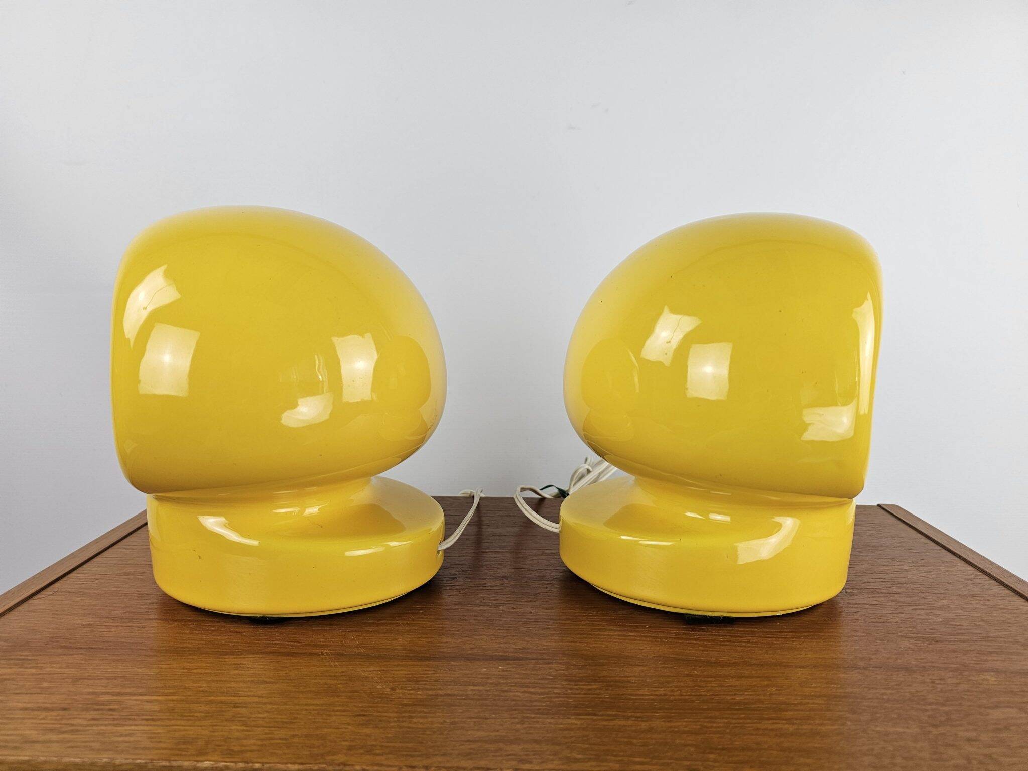 Ensemble de 2 lampes de table très rares d'Enzo Biolo pour Il Picchio, années 1960