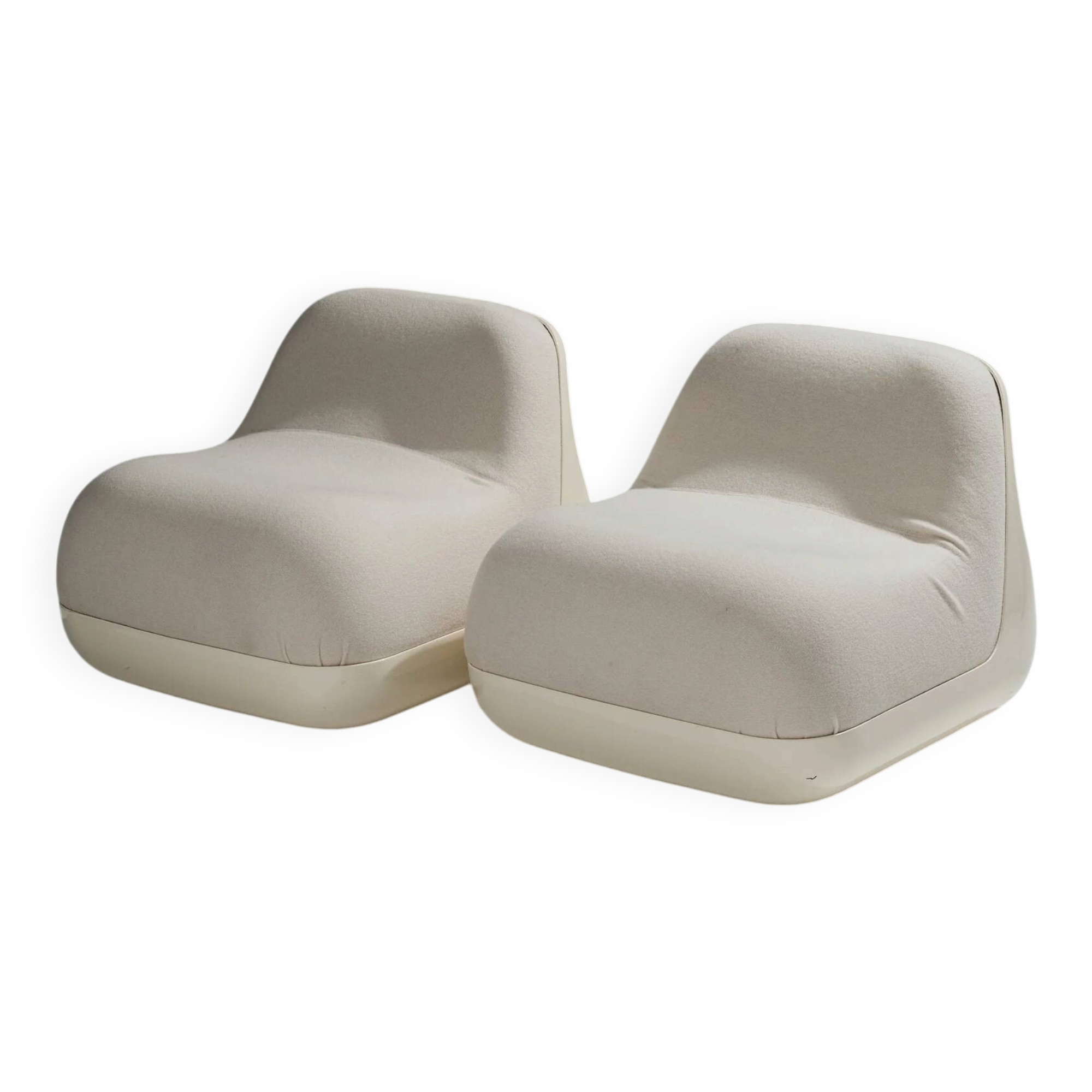 Pair of 'Jumbo' armchairs, Rosselli, Saporiti, 1970s