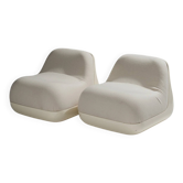 Paire de fauteuils 'Jumbo', Rosselli, Saporiti, 1970s