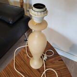 Alabaster lamp base