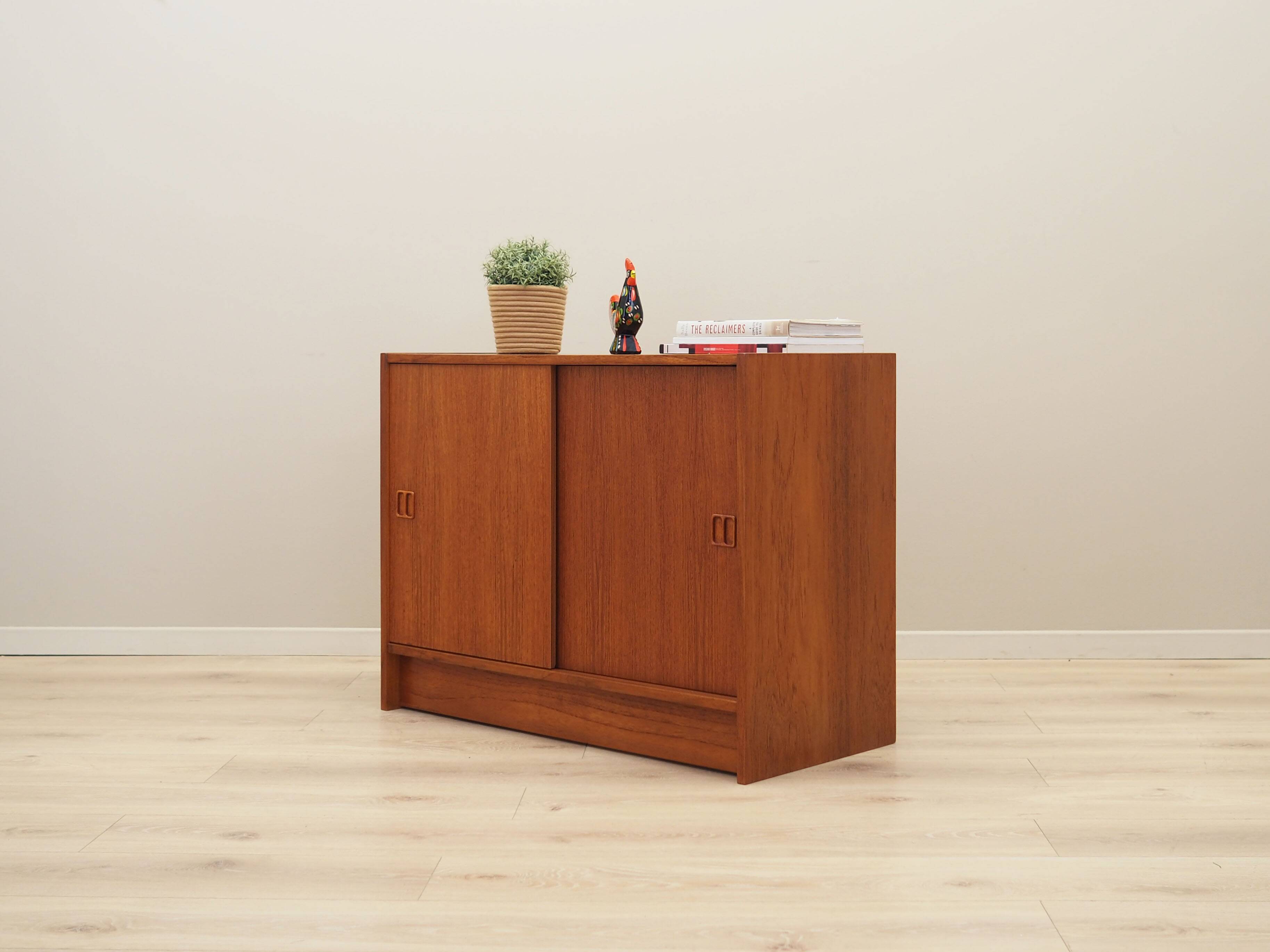 Teak cabinet, Danish design, 1960s, production: Denmark
