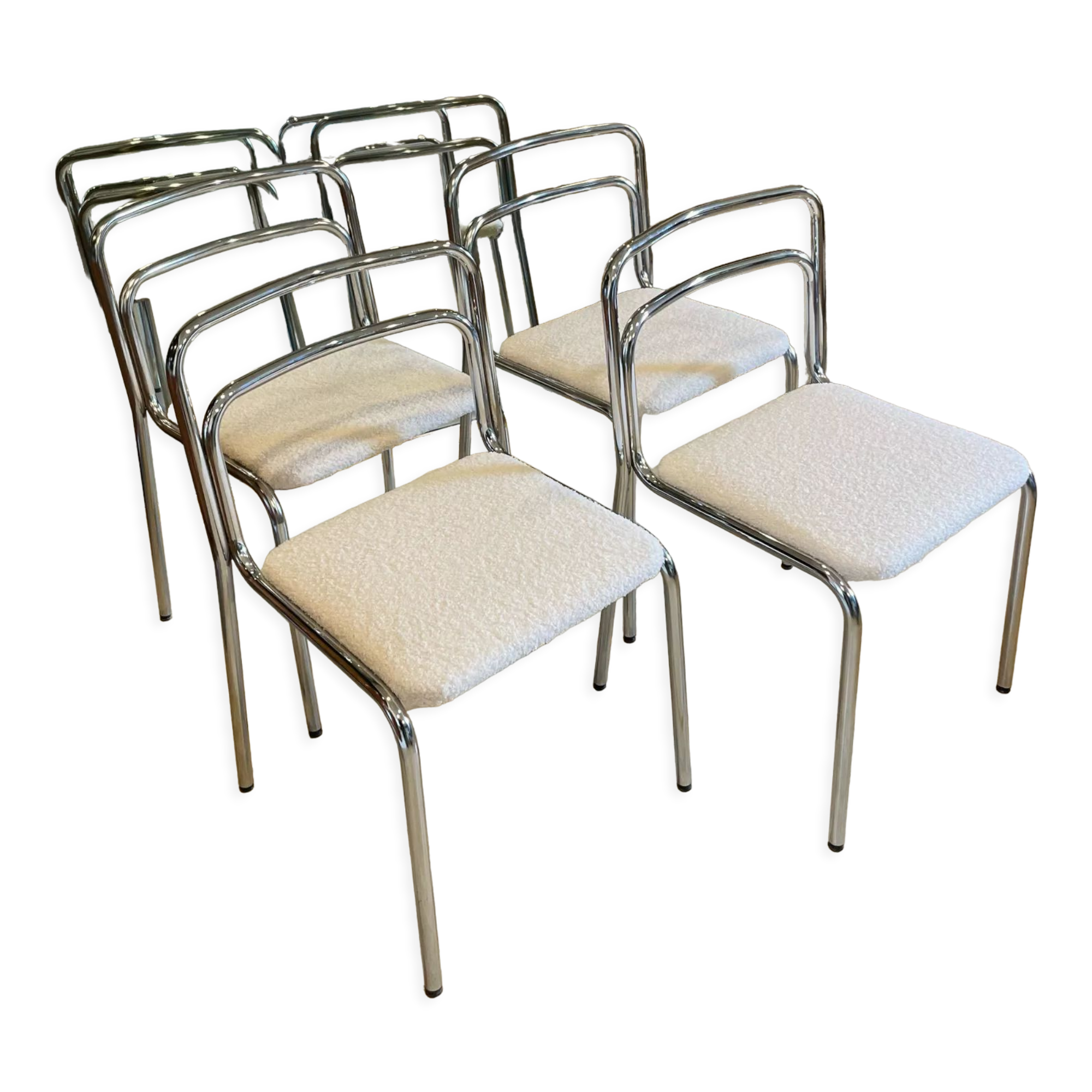 Chrome chairs 1970s