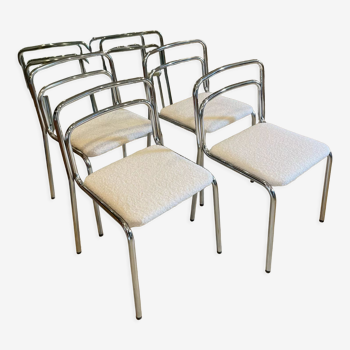 Chrome chairs 1970s