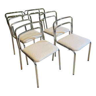 Chrome chairs 1970s