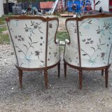 Paire de Fauteuils Cabriolet