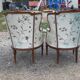 Pair of Cabriolet Armchairs