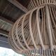 Natural rattan pendant light