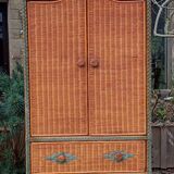 Armoire en rotin