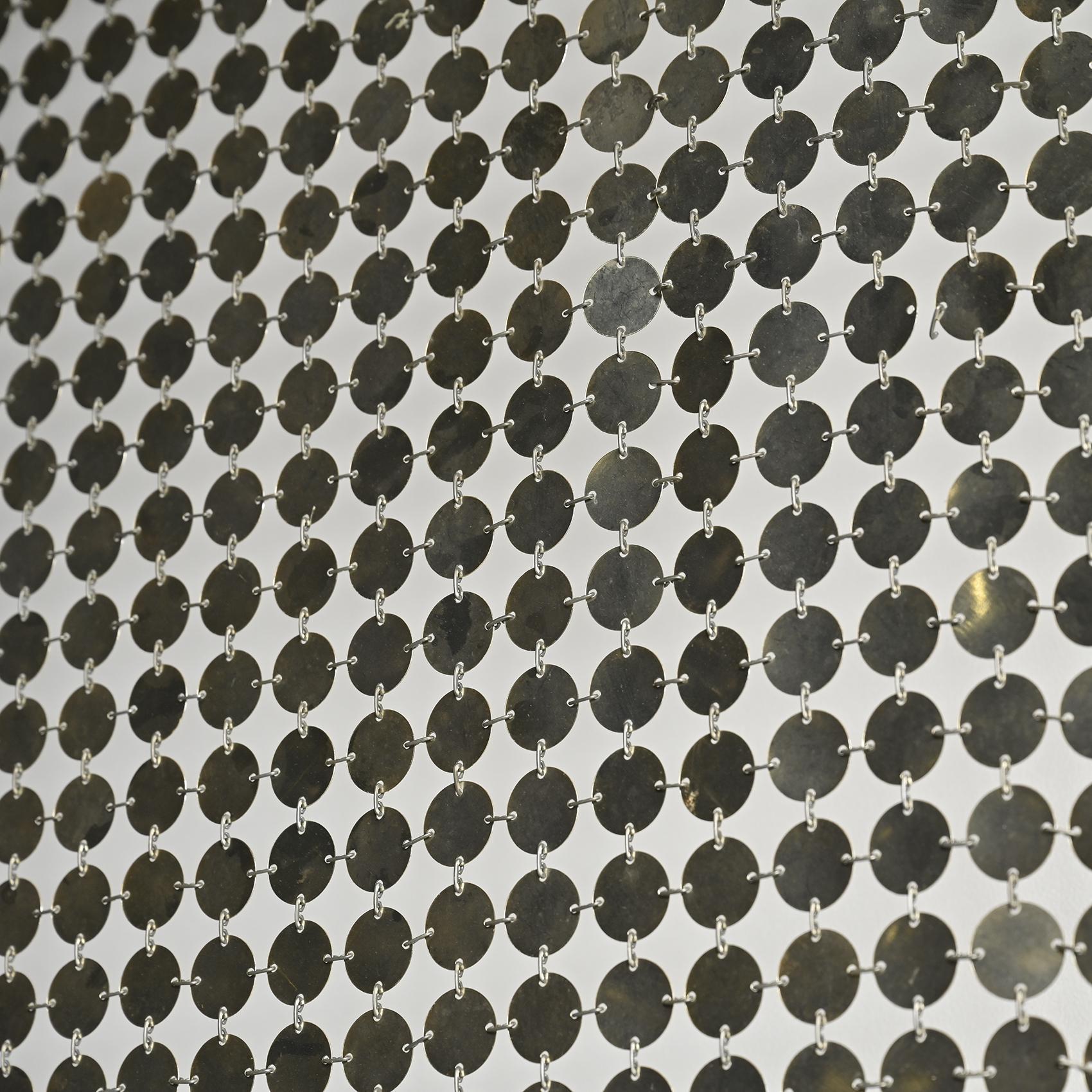 Rideau d'espace par Paco Rabanne, France vers 1970