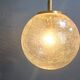 Vintage globe pendant light by Doria Leuchten, 1960s