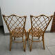 Bamboo chairs 60s 70s