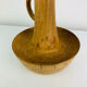 Brutalist candle holder made of solid wood
