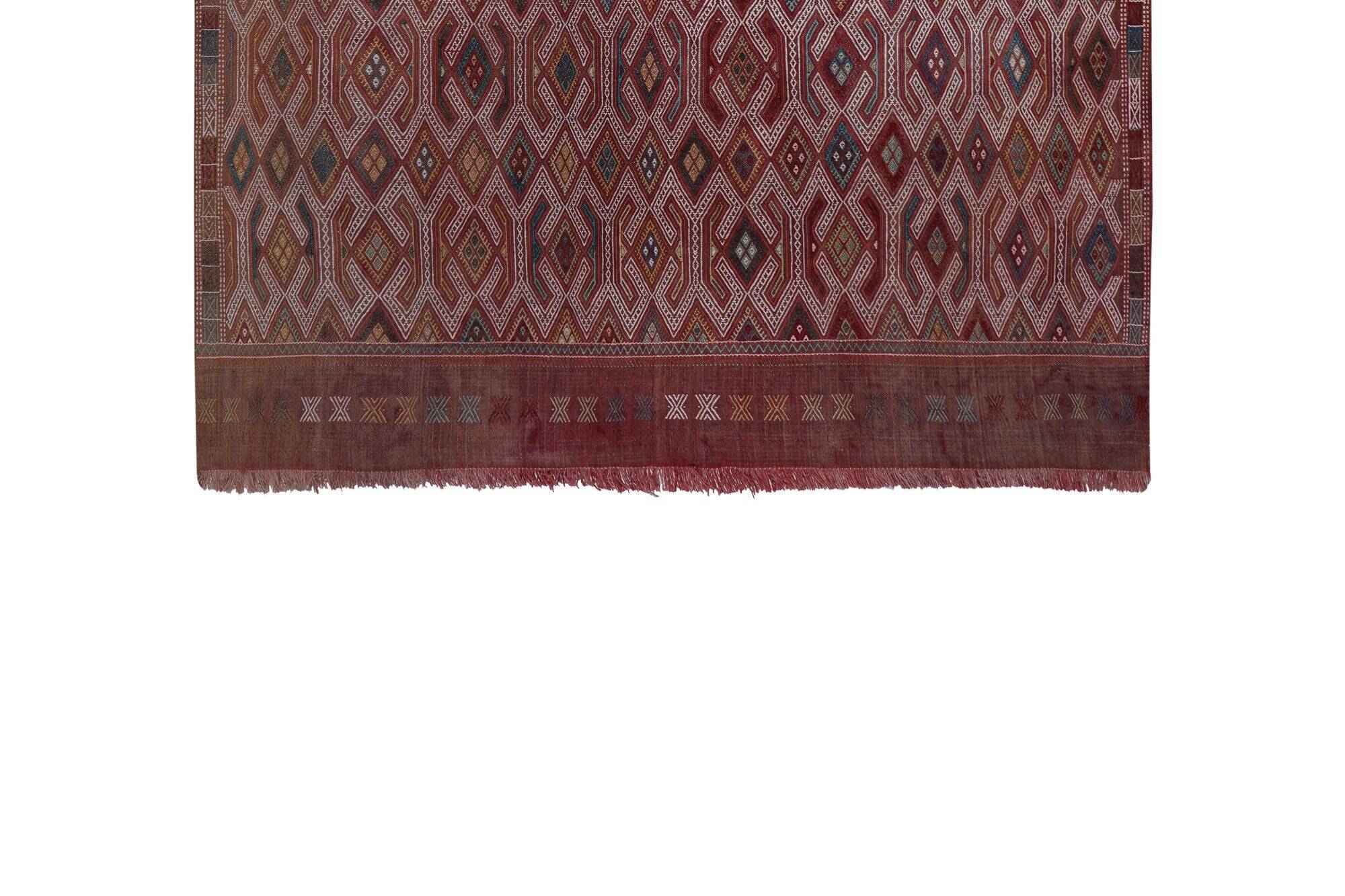 Vintage Turkish kilim handwoven 180x250 cm