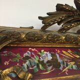 Venetian mirror adorned with 19th century  98x150cm