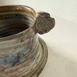 Yvon Gauchot ceramic bowl with handles