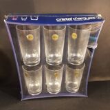 Box of 6 Matignon Cristal d'Arques glasses