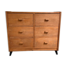 Old furniture of trade 6 drawers