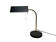 Black table lamp, Solken, 70's
