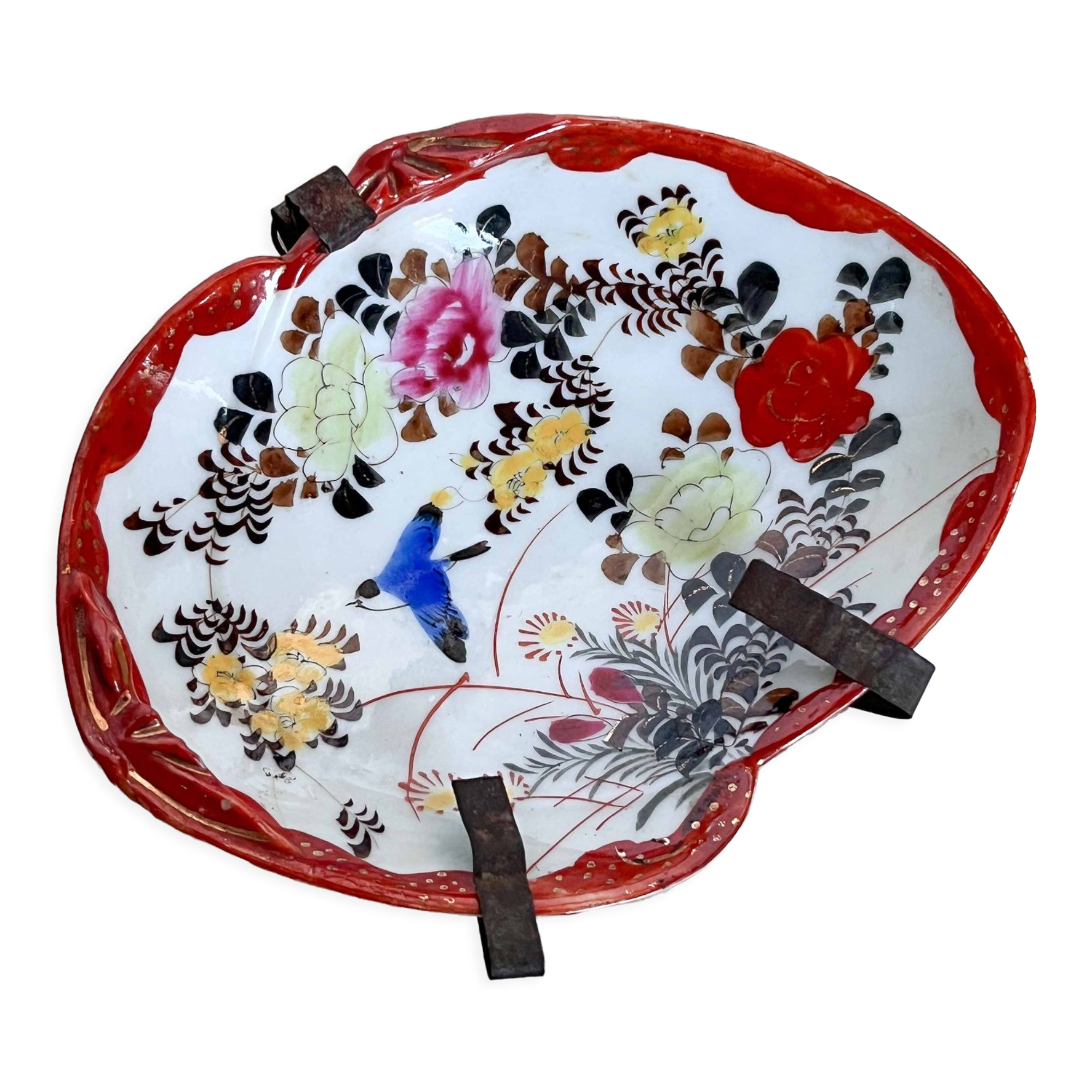 Decorative oval plate