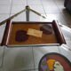 Plateau, serving - Wood, glass, metal - about 1940