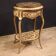 20th century Tuscan lacquered, gilded and painted side table